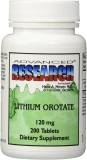 Advance Research Lithium Orotate 120 Mg - 200 Tablets