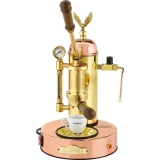 Majesty Coffee Elektra Micro Casa Model Copper & Brass Espresso Machine ART.S1