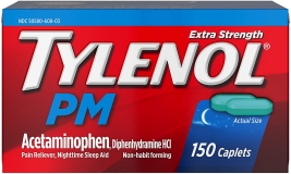 Tylenol PM Extra Strength Pain Reliever - 150 Tablet