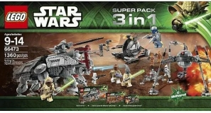 LEGO Star Wars Super Pack 3 in 1 Combo