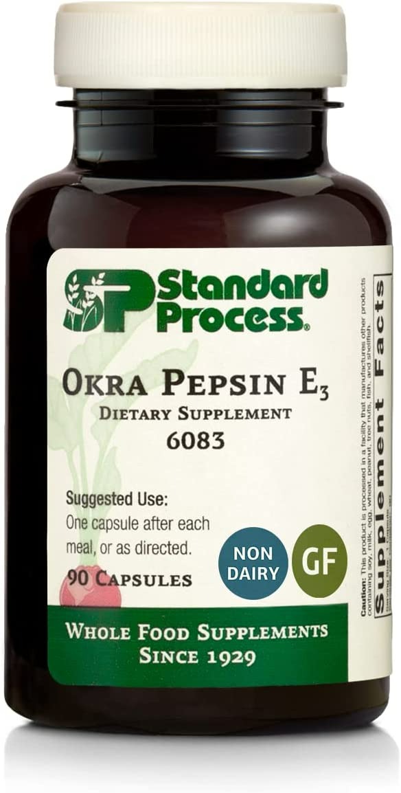 Standard Process Okra Pepsin E3 90 Adet Amerikanpaketim