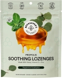 Beekeeper's Naturals Soothing Propolis Cough Drops with Peppermint & Eucalyptus - 14 Adet