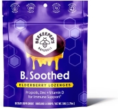 Beekeeper's Naturals B.Soothed Honey Elderberry Cough Drops - 14 Fl Oz