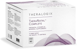 Theralogix TheraNatal Complete Prenatal Vitamin Supplement - 182 Tablets & 91 Softgels