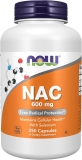 Now Supplements, NAC (N-Acetyl Cysteine) 600 mg with Selenium, 250 Veg Capsules