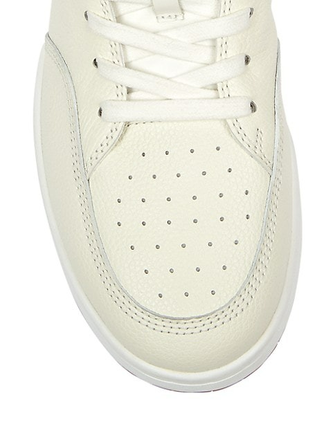 Kenzo Leather Low-Top Sneakers