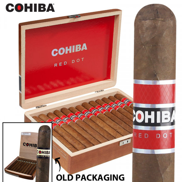 Cohiba Red Dot Crystal Tubo - 5 Cigars