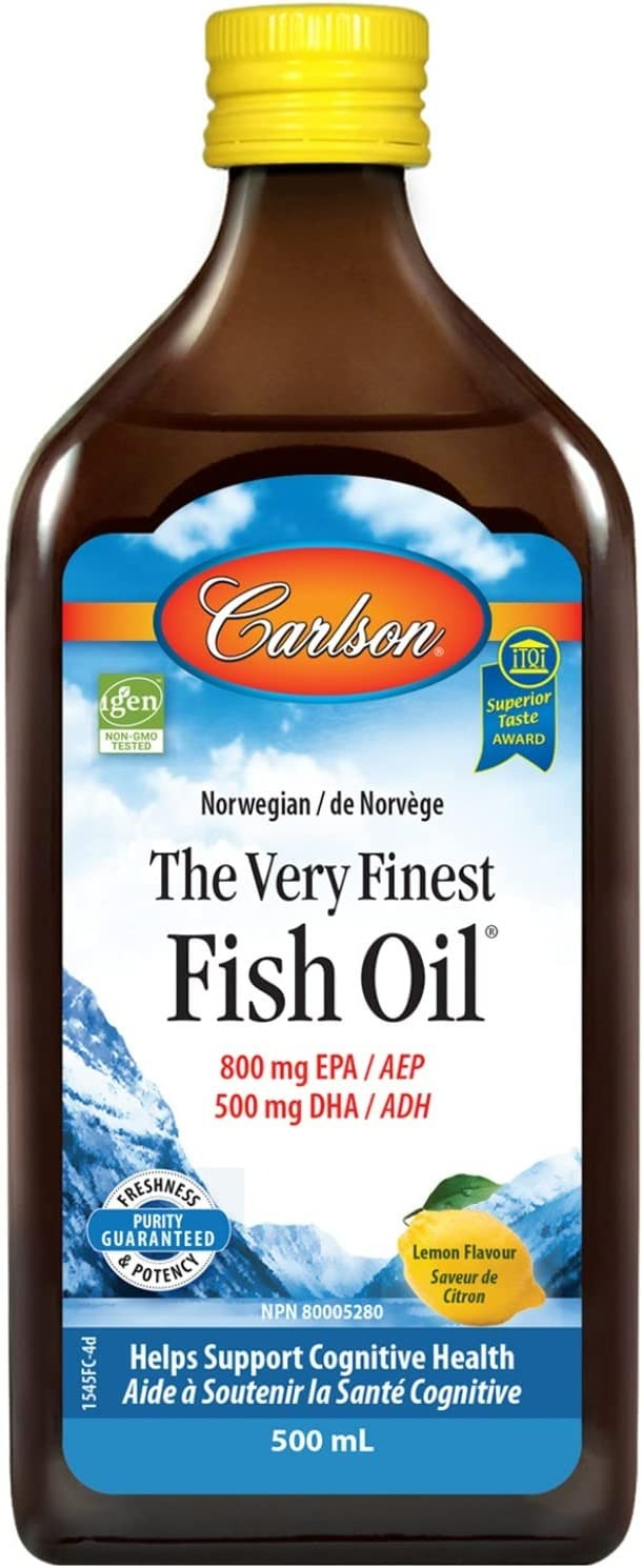 Carlson - The Very Finest Fish Oil - 16.9 Oz