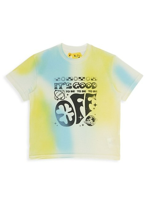 Off-White Little Kid's & Kid's Colour Spot Logo T-Shirt