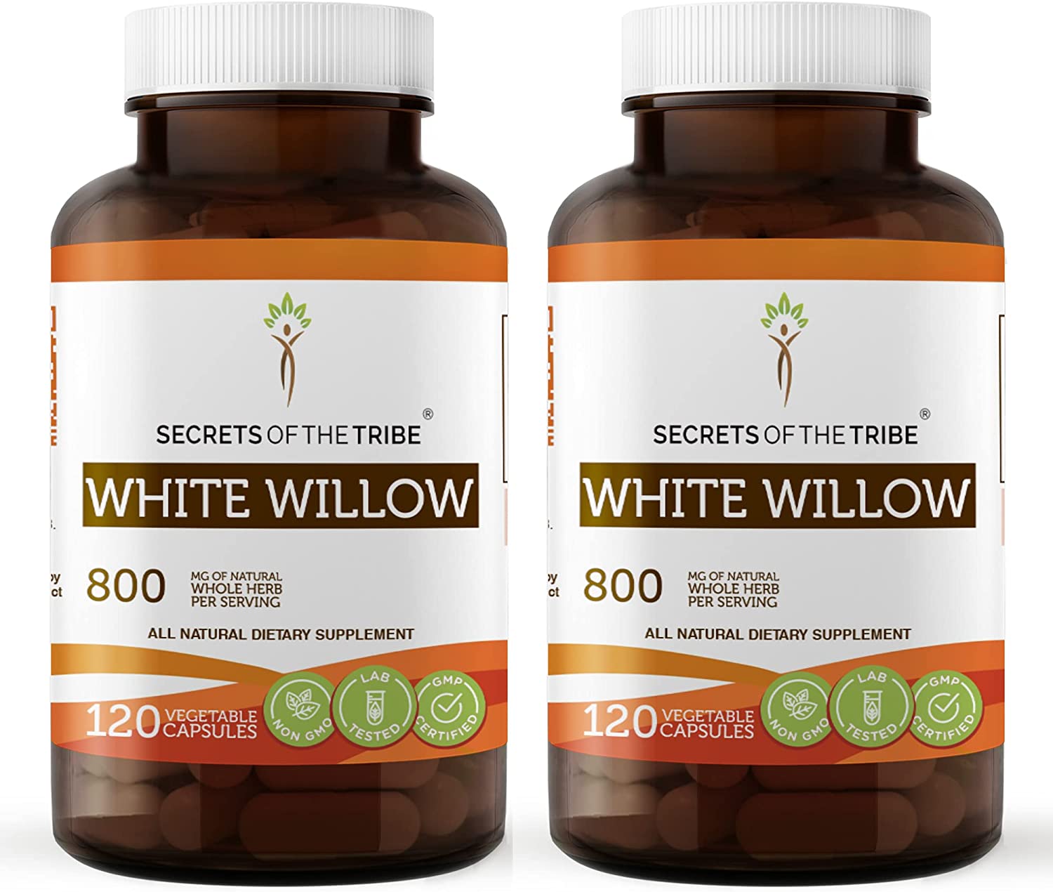 Secrets Of The Tribe White Willow - 120 Capsules
