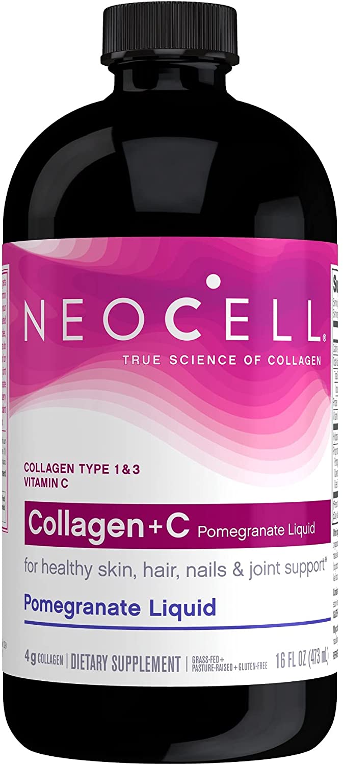 Neocell Collagen +C Pomegranate Liquid - 473 ml